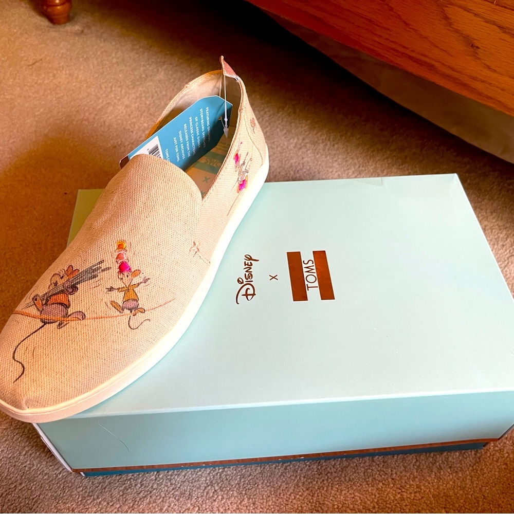 Tom’s Jaq and Gus. Size 10 NIB!